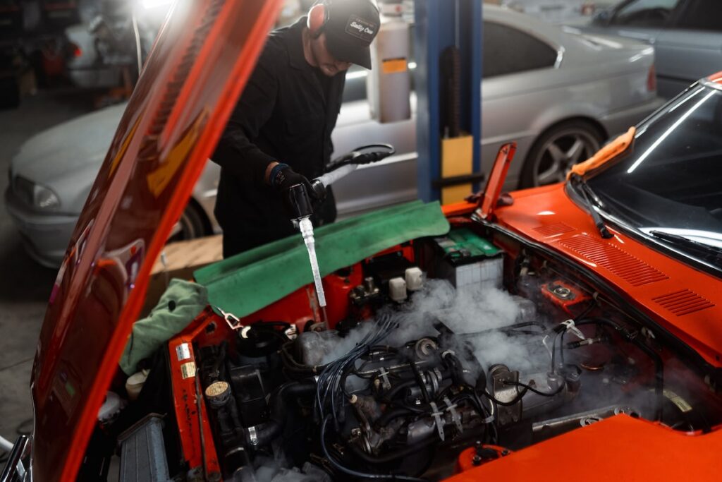 Nissan 240z Dry Ice Blasting Ceramic Coating Paint Protection Film Tucson